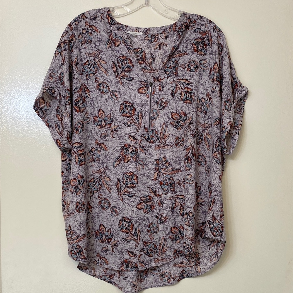 Maurices Multicolor Floral Blouse